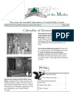 Spring 2003 Modoc Watershed Monitor Newsletter