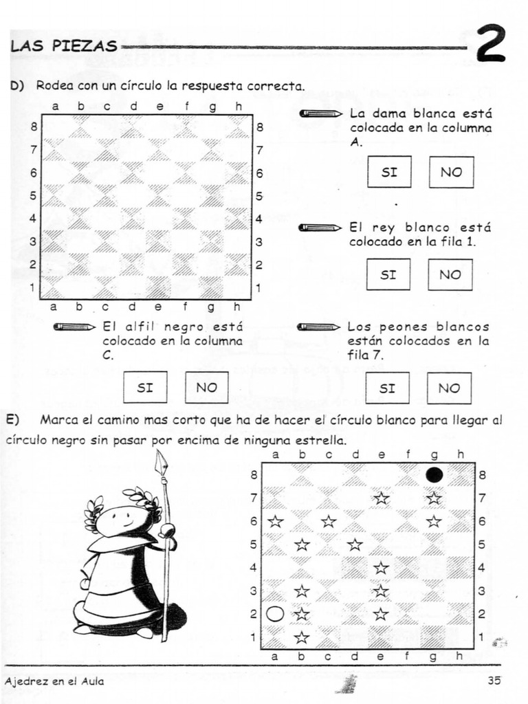 Ajedrez en El Aula 1-32 | PDF