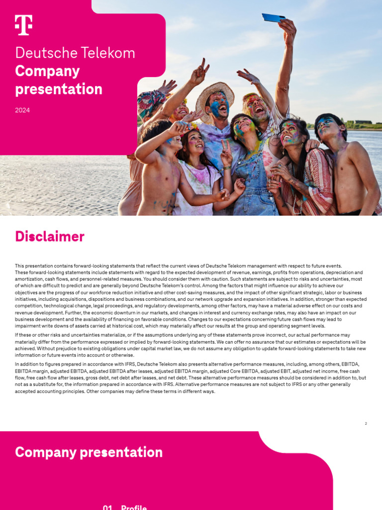 Deutsche Telekom Company Overview 2024 | PDF | Sustainability ...