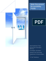 MS Word Document Accessibility Guide