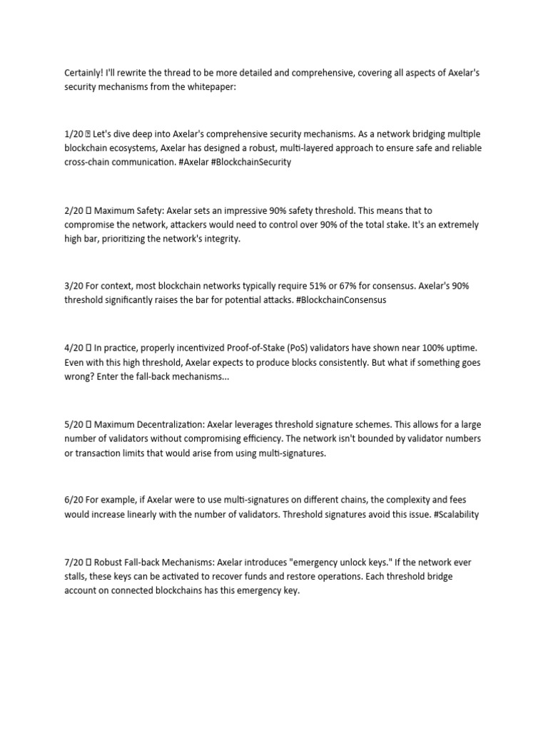 Axelar 3 | PDF | Public Key Cryptography | Computing