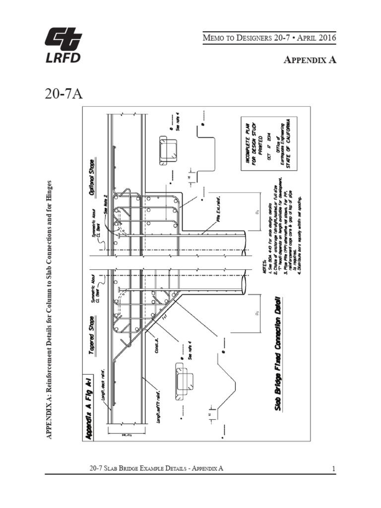 Caltrans 20-7a Memorandum | PDF | Structural Engineering | Civil ...