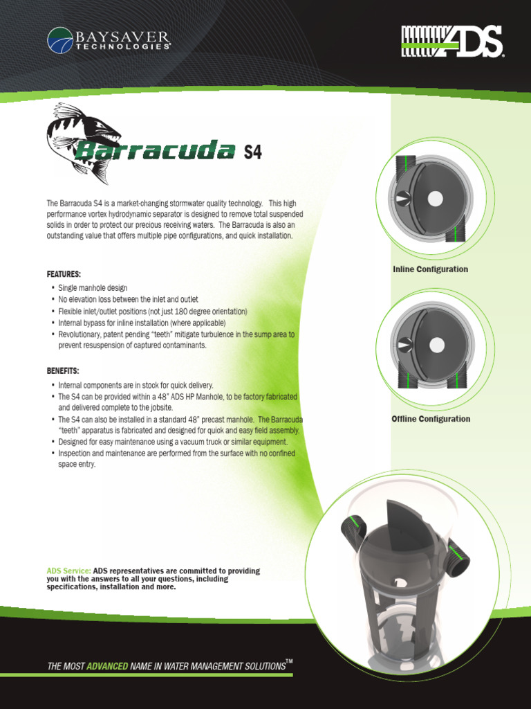 Barracuda Brochure 07 17 | PDF | Materials | Environmental Engineering