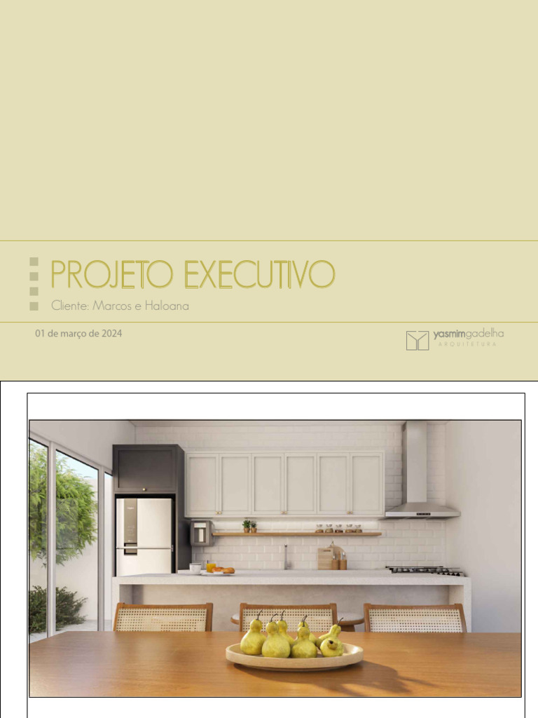 Detalhamento de Cozinha Moderna | PDF | Projeto arquitetônico | Arquitetura