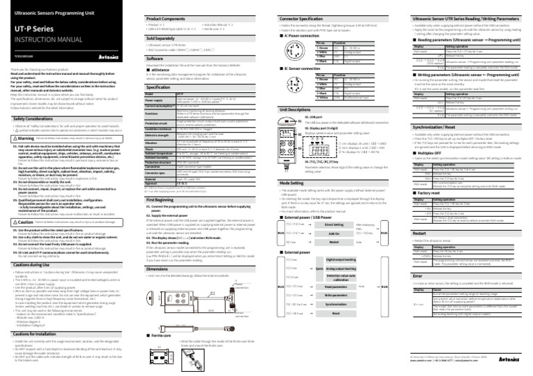 Ut-P en Tcd220052ab 20240408 Inst W | PDF | Parameter (Computer ...