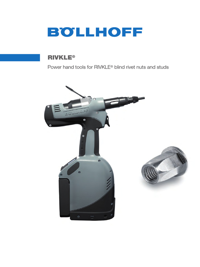 RIVKLE® Power Tools Overview | PDF | Rivet | Manufactured Goods