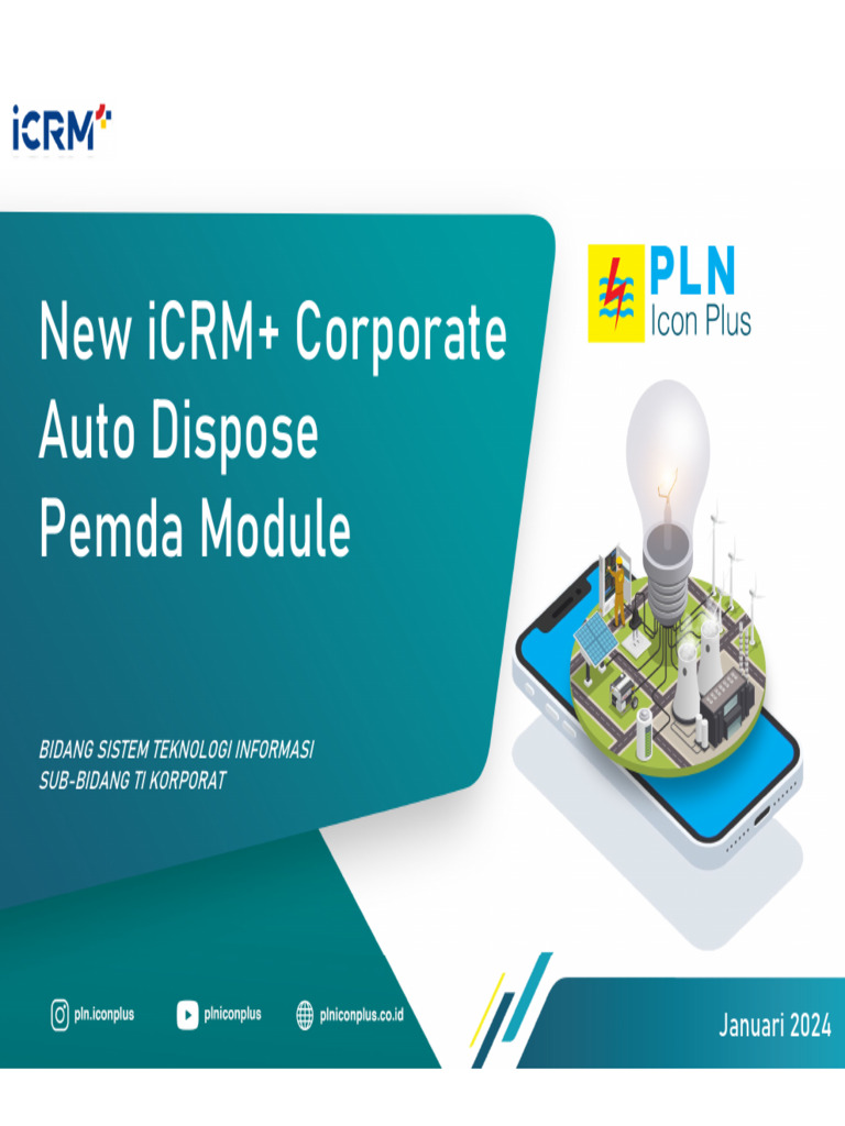 Panduan Penggunaan iCRM+ 2024 | PDF
