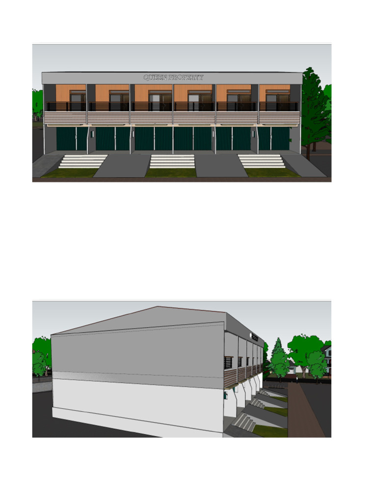 Desain Ruko Uli | PDF