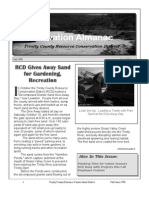 Fall 1998 Conservation Almanac Newsletter, Trinity County Resource Conservation District
