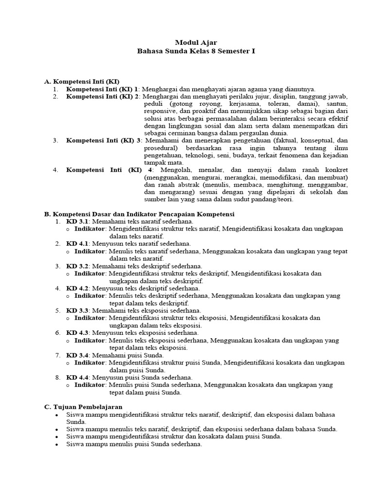 Mari kita buat artikel mengenai contoh soal PG PAT Bahasa Sunda kelas 8 semester 2 untuk sekolah swasta, dengan panjang sekitar 1.200 kata.