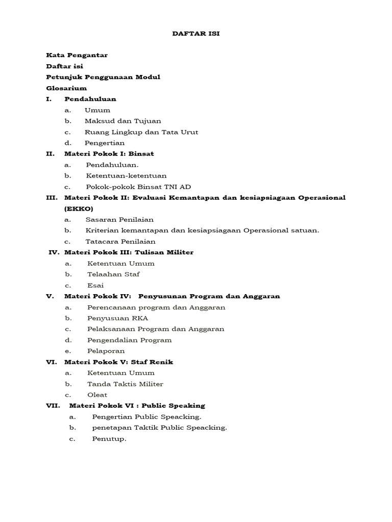 Dafsi Modul | PDF