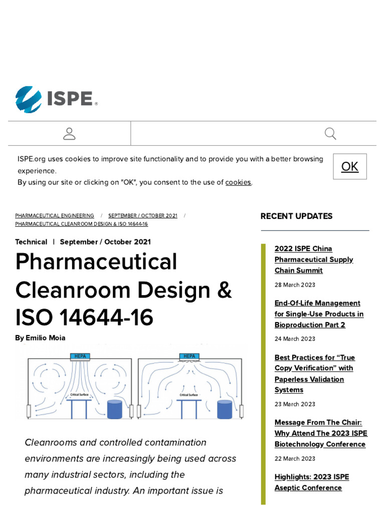 Cleanroom Design & ISO 14644-16 Insights | PDF | Duct (Flow) | Energy ...