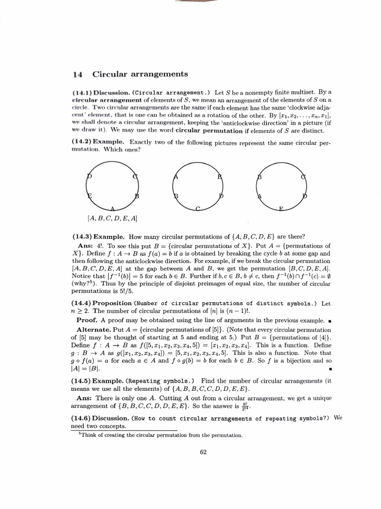 Circular Arrangements | PDF