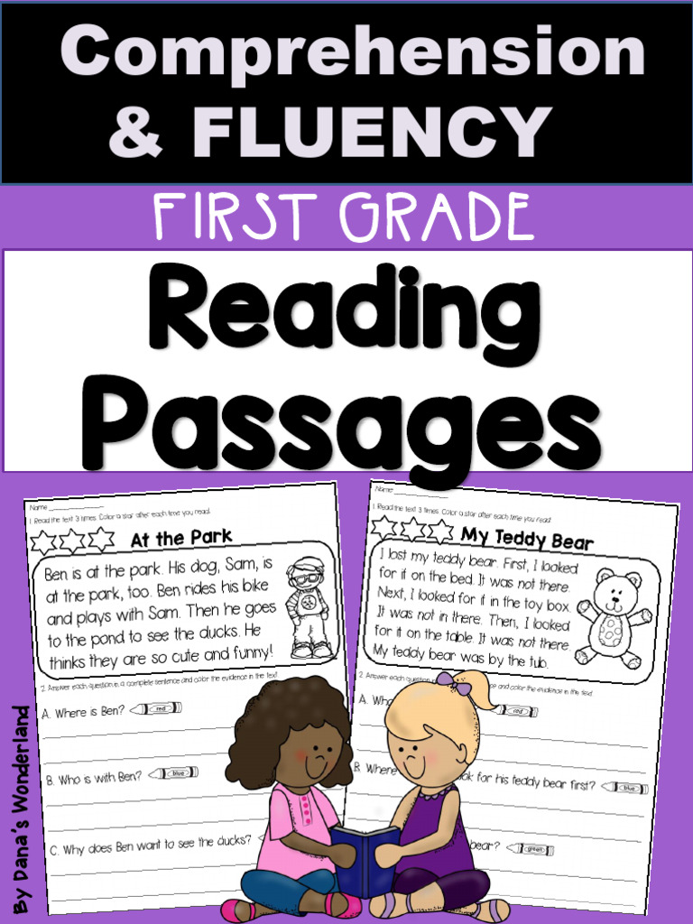 1 First Grade Reading Comprehension Passages and Questions 1 | PDF ...