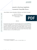 A Twistor Approach To One-Loop Amplitudes in N 1 Supersymmetric Yang-Mills Theory