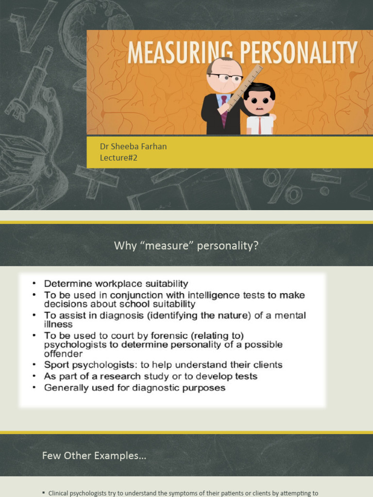 2 - Measuring Personality | PDF | Psychological Evaluation ...