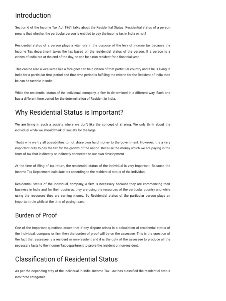 what-are-the-different-types-of-residential-status-under-income-tax-act