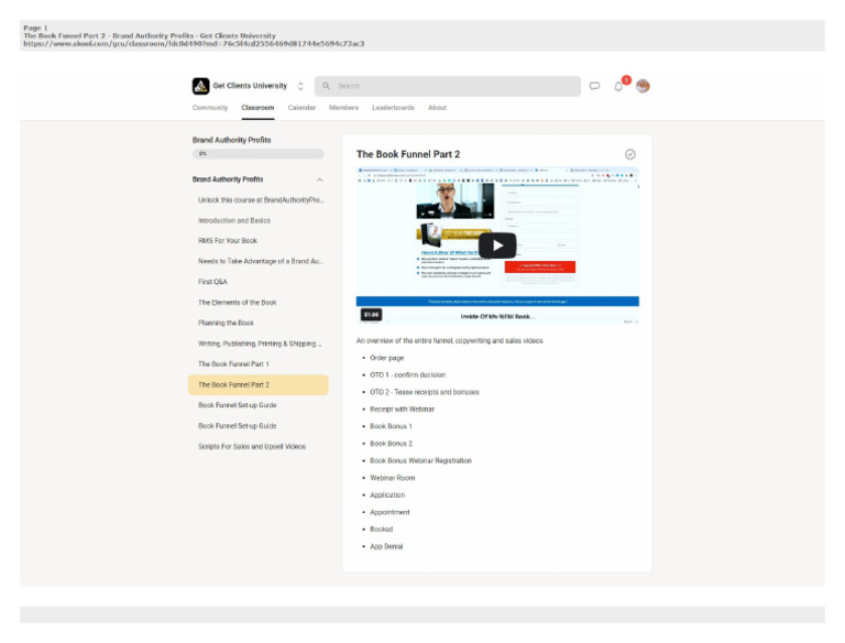 Book Funnel Setup Guide | PDF