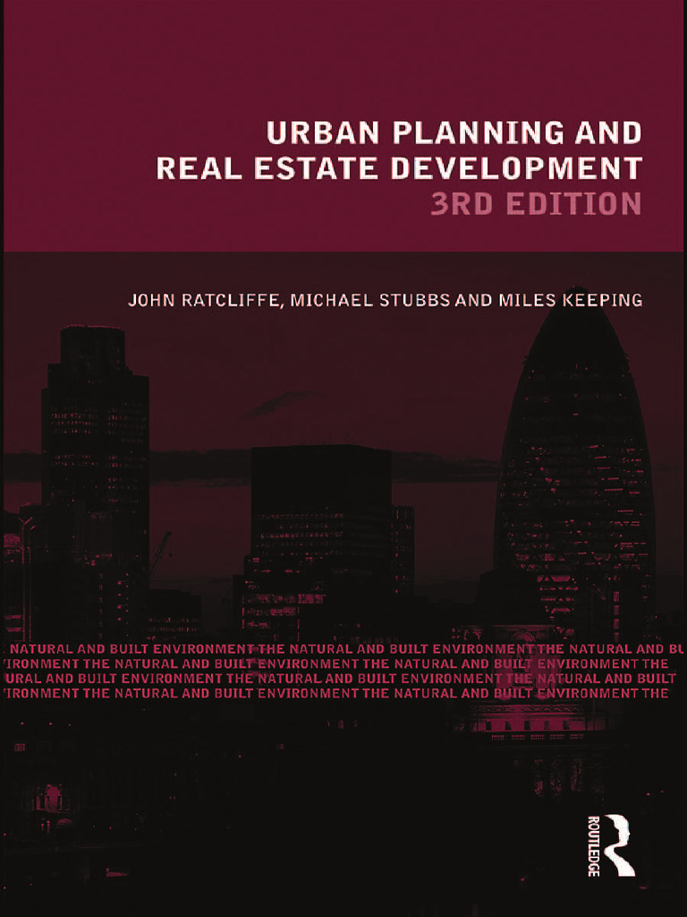 Ref - Urban Planning and Real Estate Development Process - 3rd Edition ...