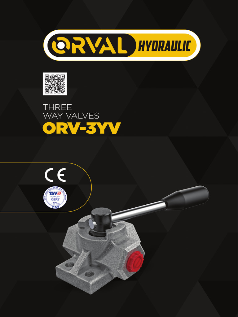 ORV-3YV Rotary Diverter Valve Specs | PDF | Viscosity | Valve