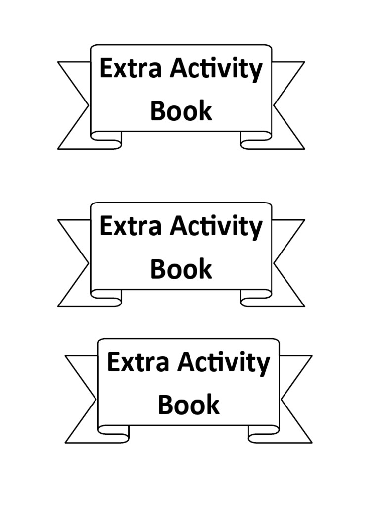 Extra Activity Book: Student List | PDF