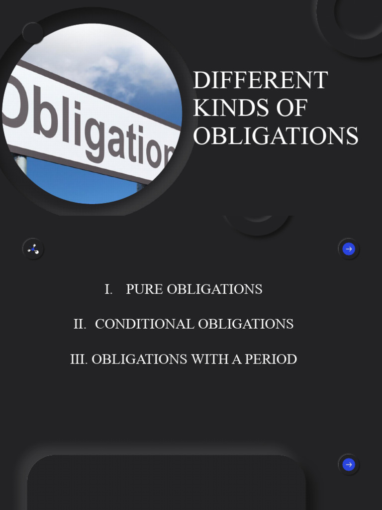 Types of Legal Obligations Explained | PDF | Common Law | Justice