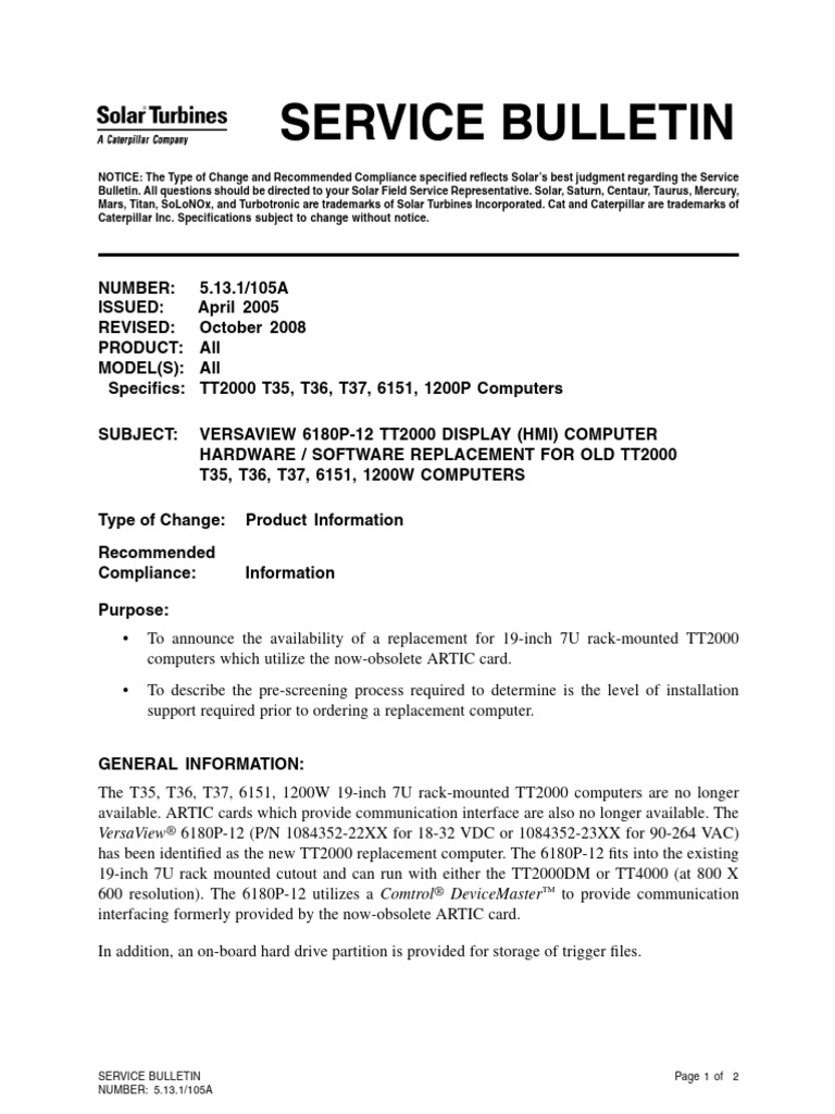 5 13 1 105a versaview 6180p 12 tt2000 display hmi computer pdf