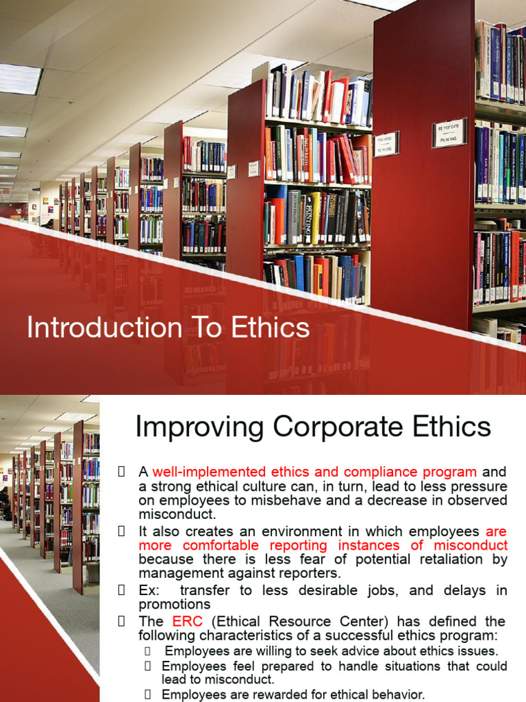 Enhancing Corporate Ethics Programs Pdf Board Of Directors