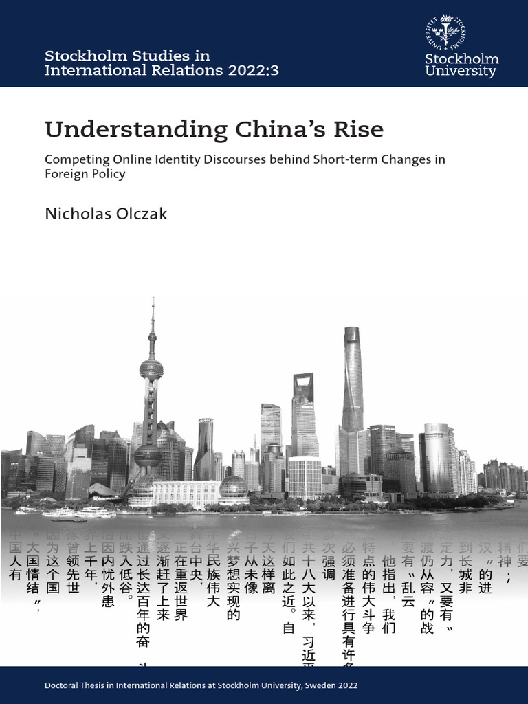 FULLTEXT01 | PDF | Analysis | International Relations