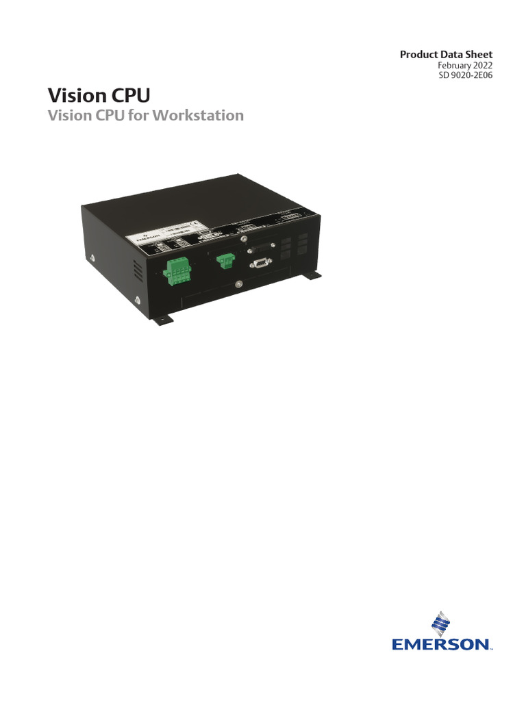 Product Data Sheet Vision Cpu Aperio en 60684 | PDF | Central ...