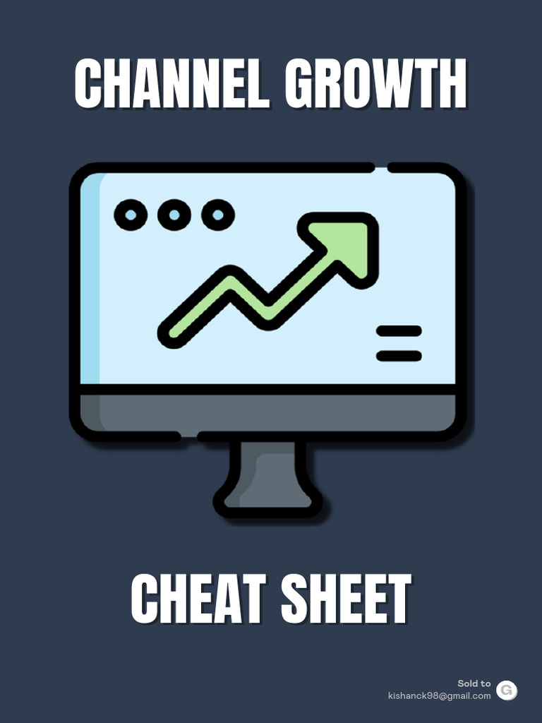 Channel Growth Cheat Sheet | PDF | Demand | You Tube