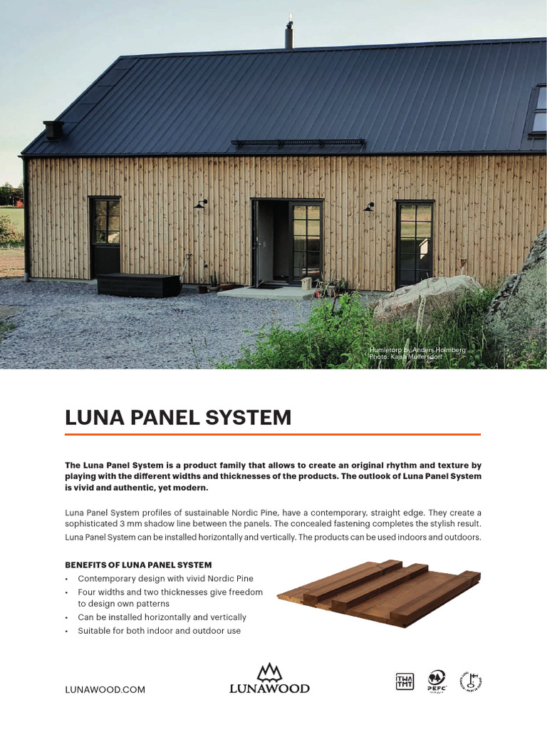 Luna Panel System Overview | PDF