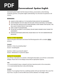 Conversational SVAR Guide