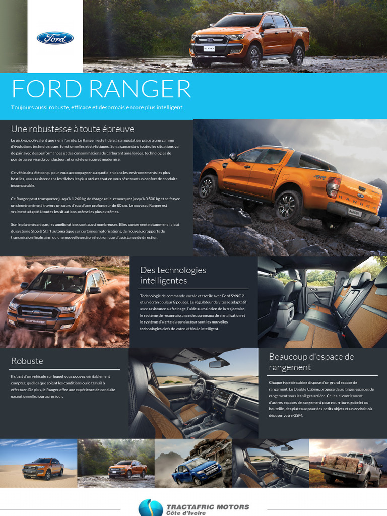 Brochure Ford Ranger 2023 | PDF | Véhicules | Constructeurs automobiles