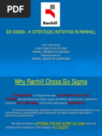 Six Sigma A Strategic Initiative in Ranhill