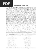 Download EMC 3000 Citizen Kane Analysis Guide by Eddie Bowen SN75089175 doc pdf