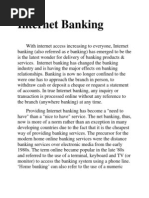Internet Banking
