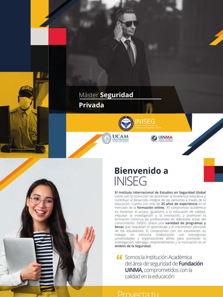 Brochure Master en Seguridad Privada | PDF | La seguridad informática ...