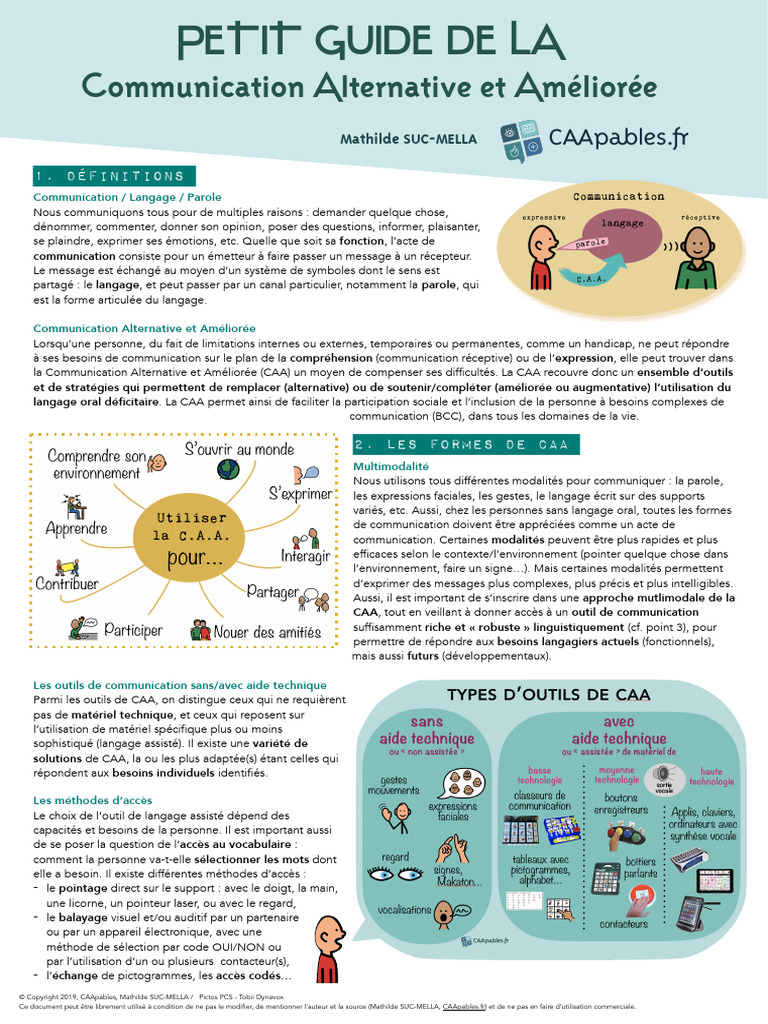 Guide CAA | PDF | la communication | Sciences comportementales
