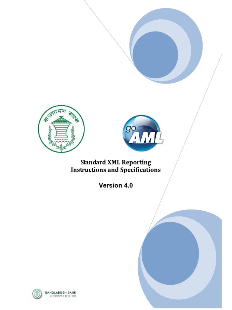 XML Reporting Instructions v4.0 | PDF | Xml | Xml Schema