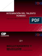 Integración Del Talento Humano