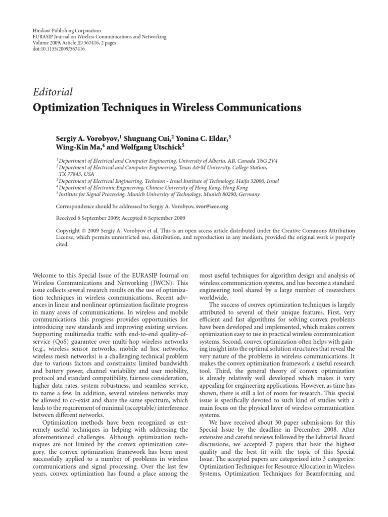 Ion Techniques | PDF | Mathematical Optimization | Telecommunication
