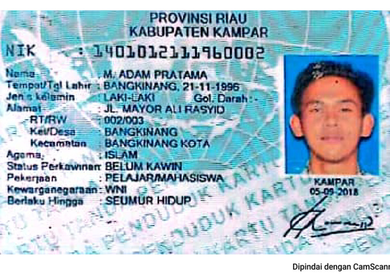KTP Adam | PDF