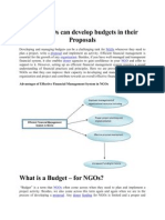 How NGOs Can Develop Budgets in Their Proposals