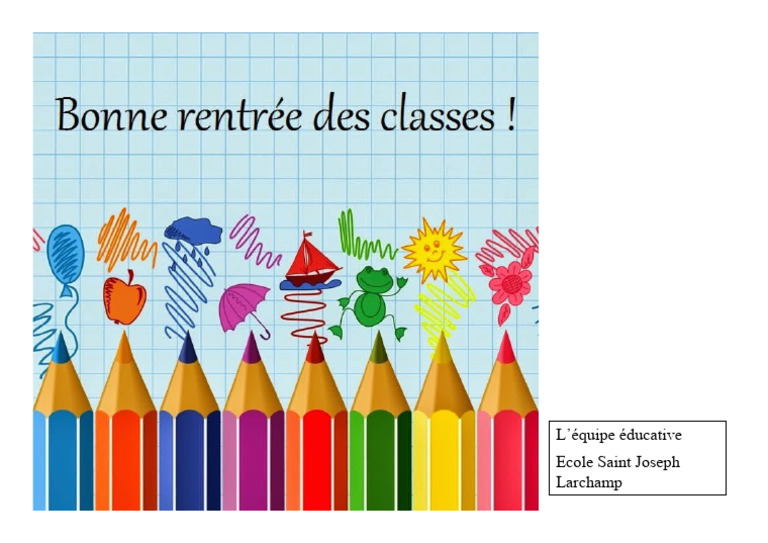 Bonne Rentree Affichage | PDF