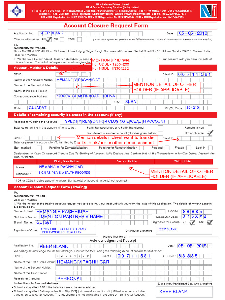 account-closure-request-sample-pdf