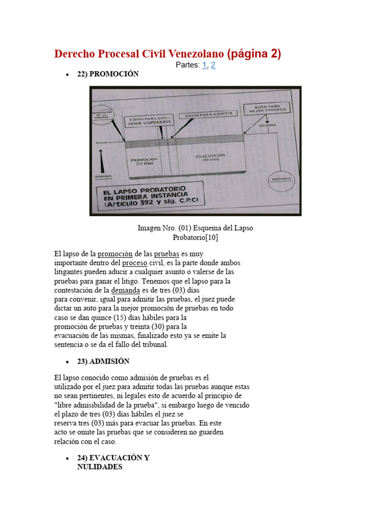 Derecho Procesal Civil Venezolano | PDF | Apelación | Sentencia (ley)