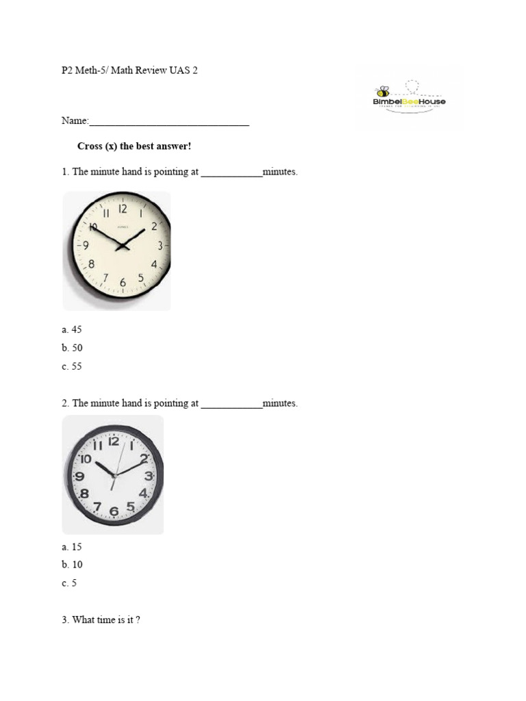 P2 - Meth-5 - Math - UAS 2 | PDF