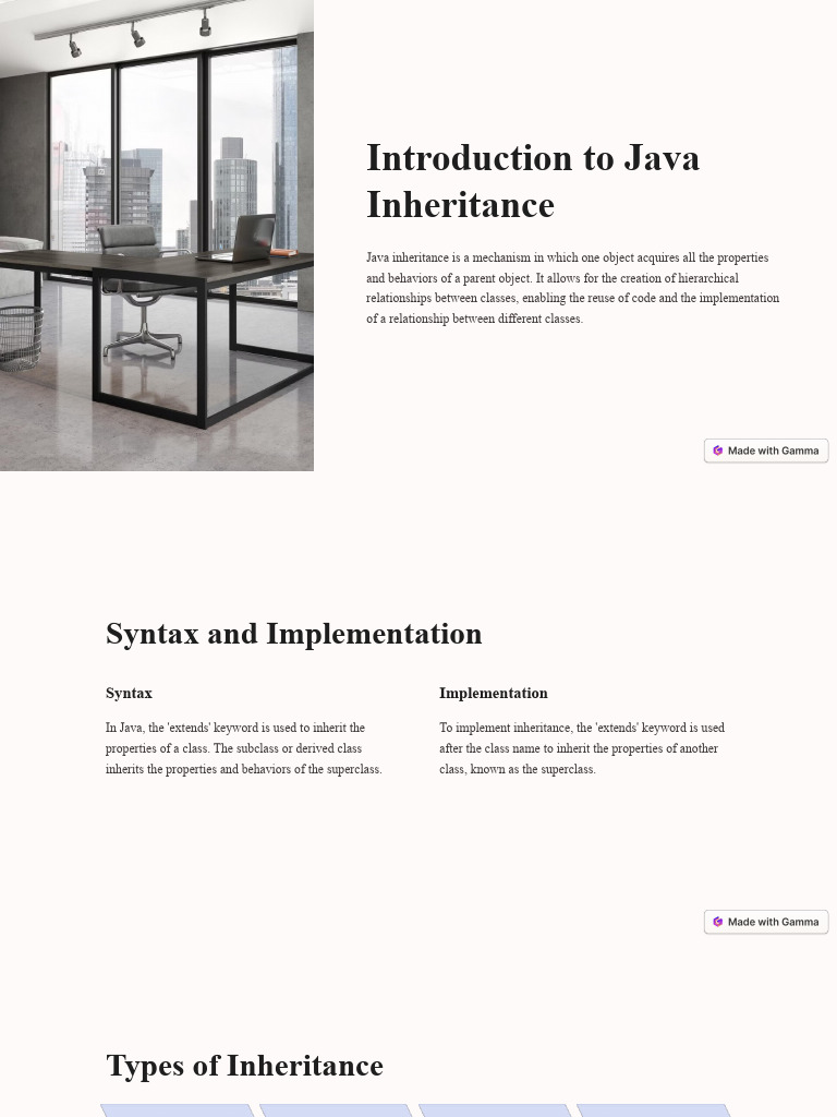 Introduction To Java Inheritance | PDF | Computers