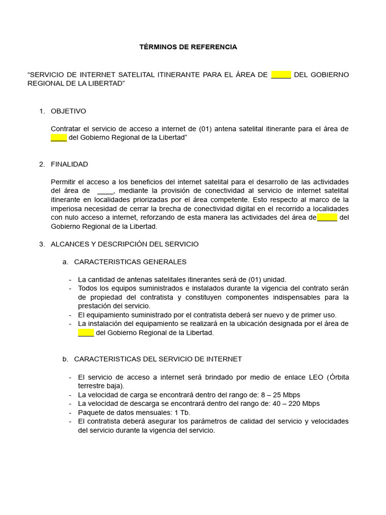 T rminos de referencia pdf wifi punto de acceso inal mbrico